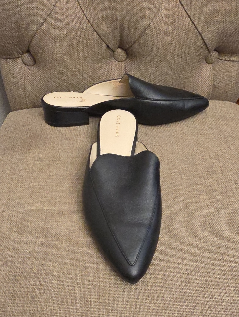 Cole Haan Piper Leather Mule Shoes